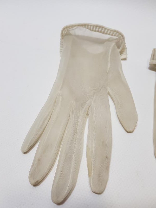 OSMANLI DÖNEMİ LEVANTEN İŞİ İPEK KADIN ELDİVENİ