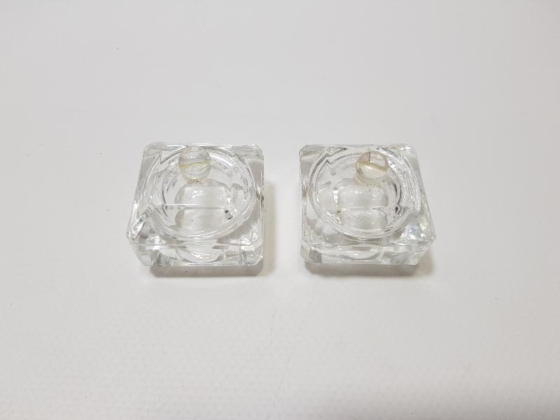 ANTİKA BİR ÇİFT KRİSTAL HOKKA