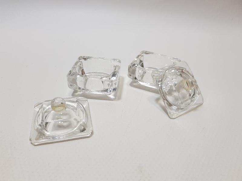 ANTİKA BİR ÇİFT KRİSTAL HOKKA