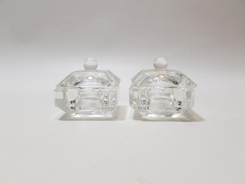 ANTİKA BİR ÇİFT KRİSTAL HOKKA