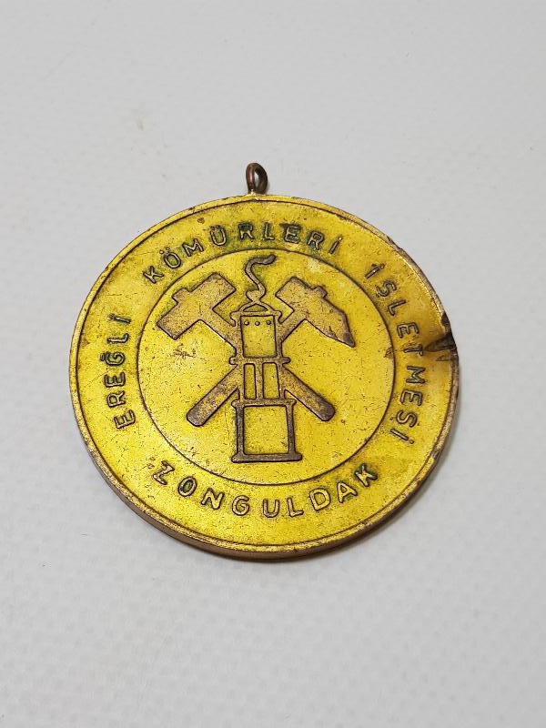 ZONGULDAK EREĞLİ KÖMÜRLERİ İŞLETMESİ MADALYASI