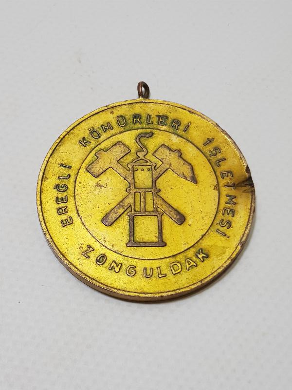 ZONGULDAK EREĞLİ KÖMÜRLERİ İŞLETMESİ MADALYASI