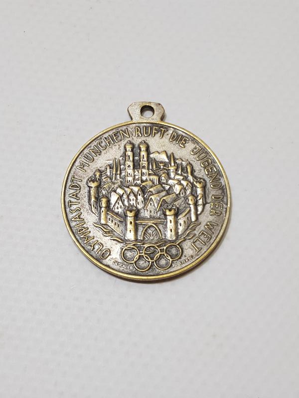 1972 BERLİN OLİMPİYATLARI NADİR MADALYA