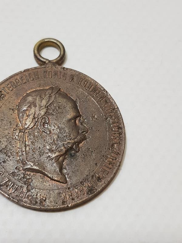 1873 AVUSTURYA 1. FRANZ JOSEPH MADALYASI