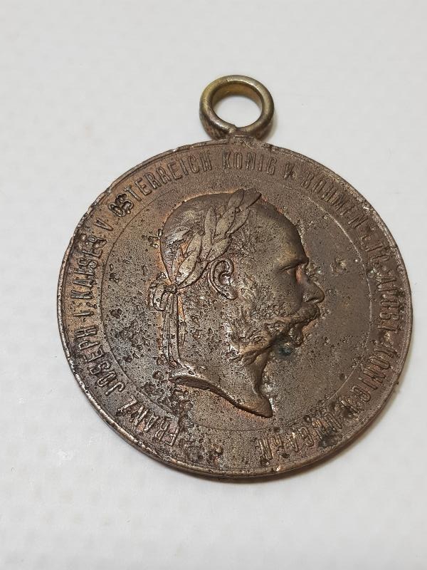 1873 AVUSTURYA 1. FRANZ JOSEPH MADALYASI