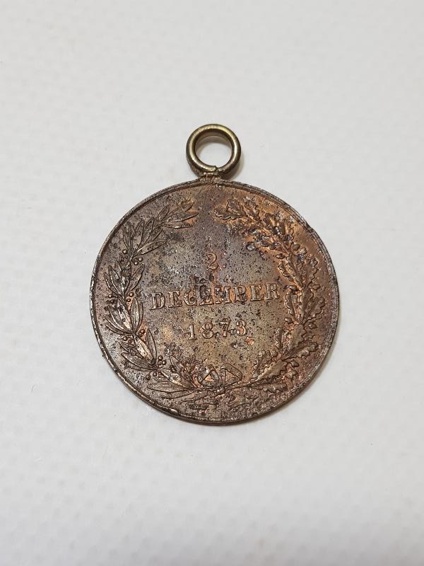 1873 AVUSTURYA 1. FRANZ JOSEPH MADALYASI