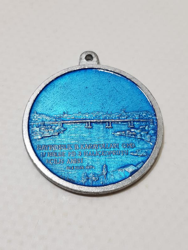 1974 HALİÇ KÖPRÜSÜ NADİR MADALYA