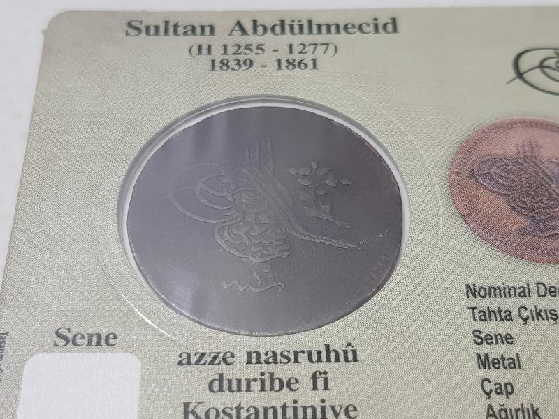 SULTAN ABDÜLMECİD DÖNEMİ BAKIR 10 PARA