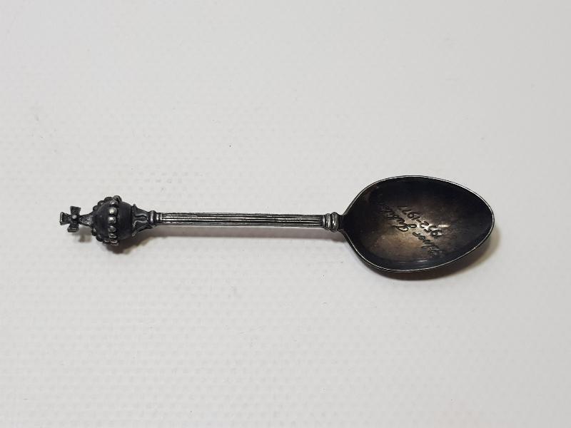 1977 KRALİÇE ELİZABET SİLVER JUBİLE HATIRASI GÜMÜŞ ÇAY KAŞIĞI