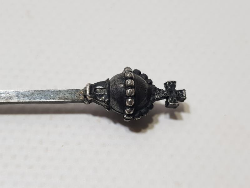 1977 KRALİÇE ELİZABET SİLVER JUBİLE HATIRASI GÜMÜŞ ÇAY KAŞIĞI