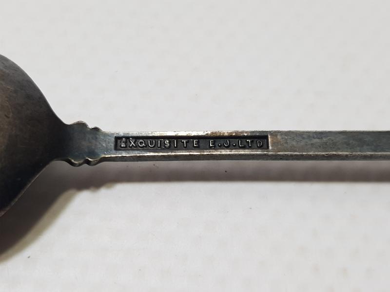 1977 KRALİÇE ELİZABET SİLVER JUBİLE HATIRASI GÜMÜŞ ÇAY KAŞIĞI