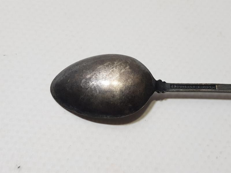 1977 KRALİÇE ELİZABET SİLVER JUBİLE HATIRASI GÜMÜŞ ÇAY KAŞIĞI