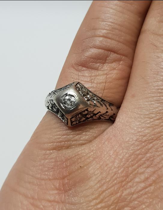 ANTİKA TEKTAŞ YÜZÜK