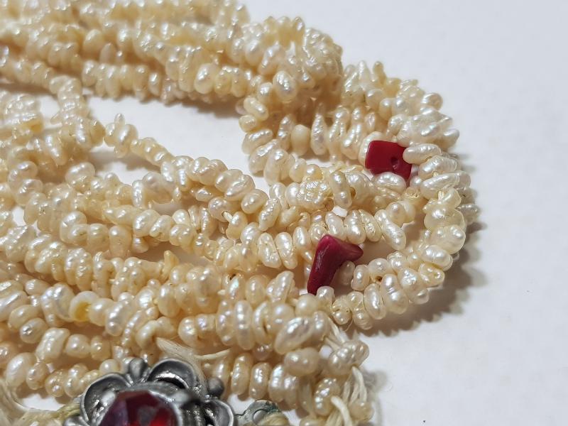 OSMANLI DÖNEMİ MERCAN TAŞLI KUM İNCİ