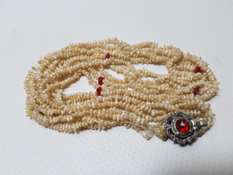 OSMANLI DÖNEMİ MERCAN TAŞLI KUM İNCİ