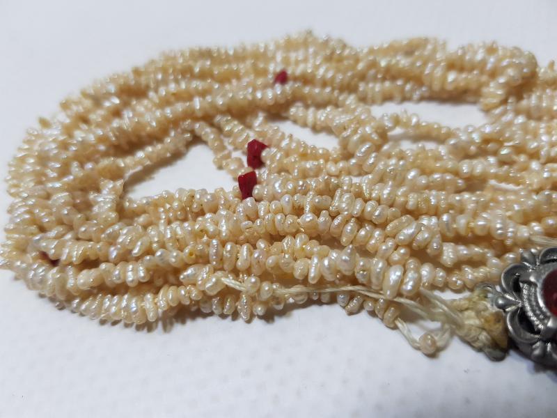 OSMANLI DÖNEMİ MERCAN TAŞLI KUM İNCİ