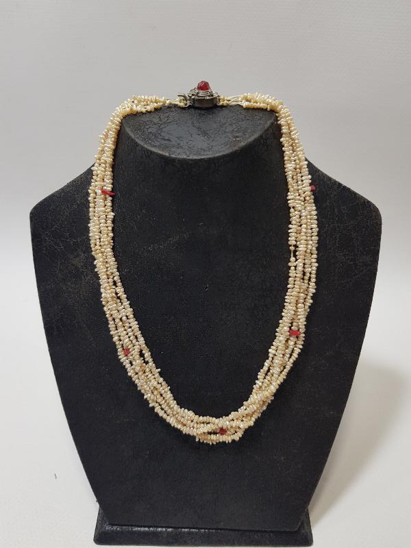 OSMANLI DÖNEMİ MERCAN TAŞLI KUM İNCİ