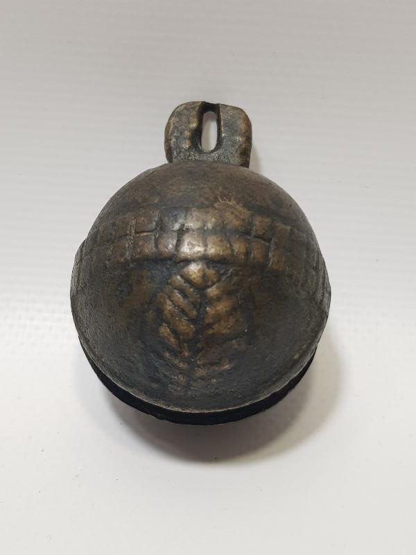 OSMANLI DÖNEMİ ÜZERİ ERMENİCE YAZILI BRONZ ÇAN