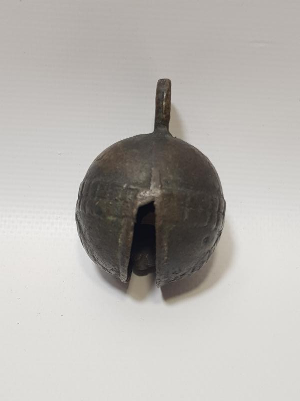 OSMANLI DÖNEMİ ÜZERİ ERMENİCE YAZILI BRONZ ÇAN