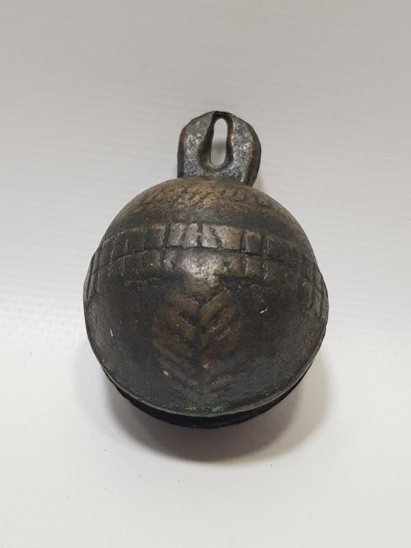 OSMANLI DÖNEMİ ÜZERİ ERMENİCE YAZILI BRONZ ÇAN