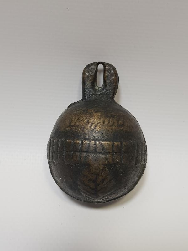 OSMANLI DÖNEMİ ÜZERİ ERMENİCE YAZILI BRONZ ÇAN