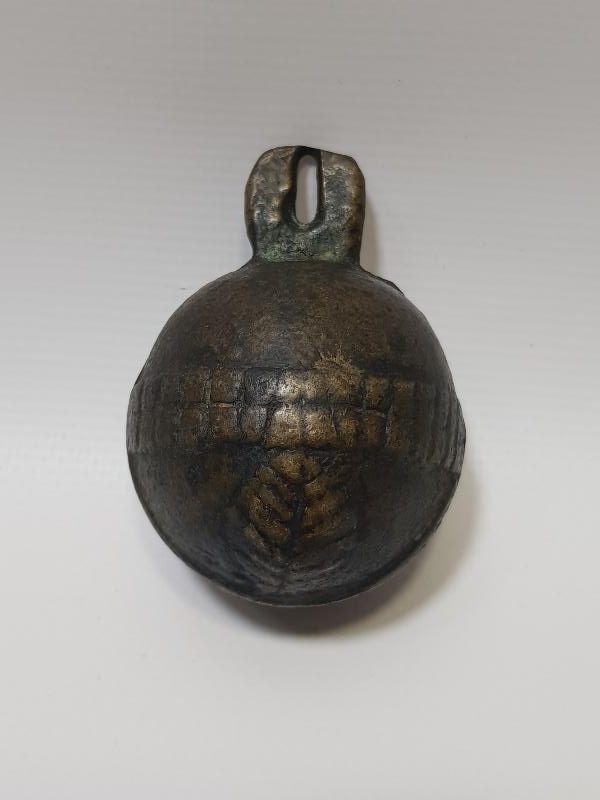 OSMANLI DÖNEMİ ÜZERİ ERMENİCE YAZILI BRONZ ÇAN