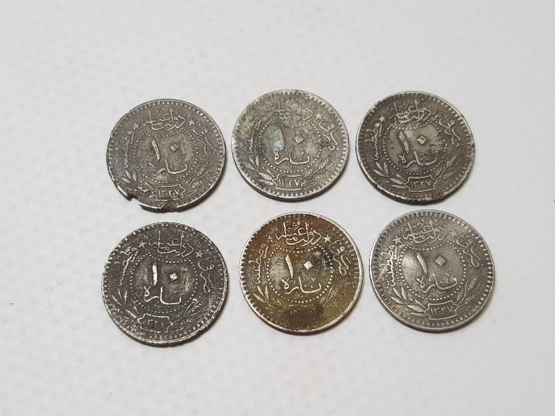 SULTAN MEHMET REŞAD DÖNEMİ 10 PARA LOTU