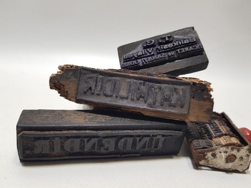 BALIKESİR TİCARET VE SANAYİ ODASI ANTİKA MÜHÜR LOTU