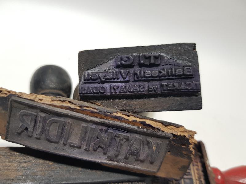 BALIKESİR TİCARET VE SANAYİ ODASI ANTİKA MÜHÜR LOTU