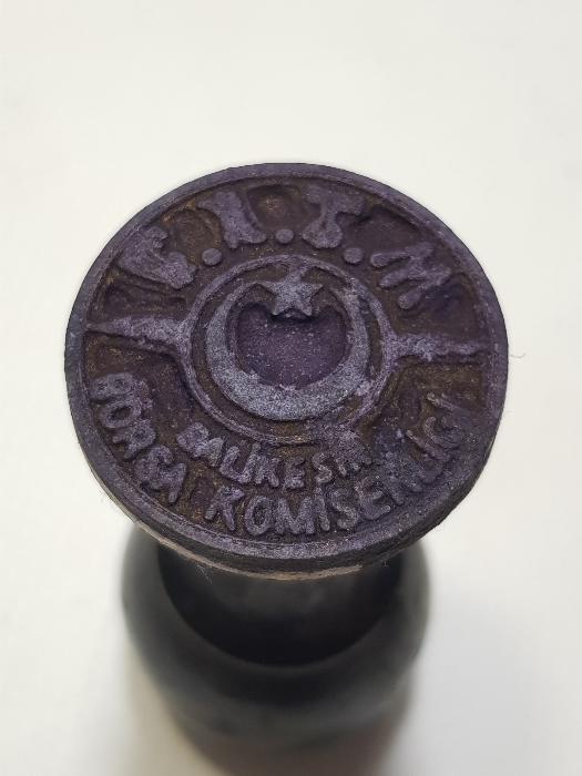 BALIKESİR BORSA KOMİSERLİĞİ MÜHÜRÜ