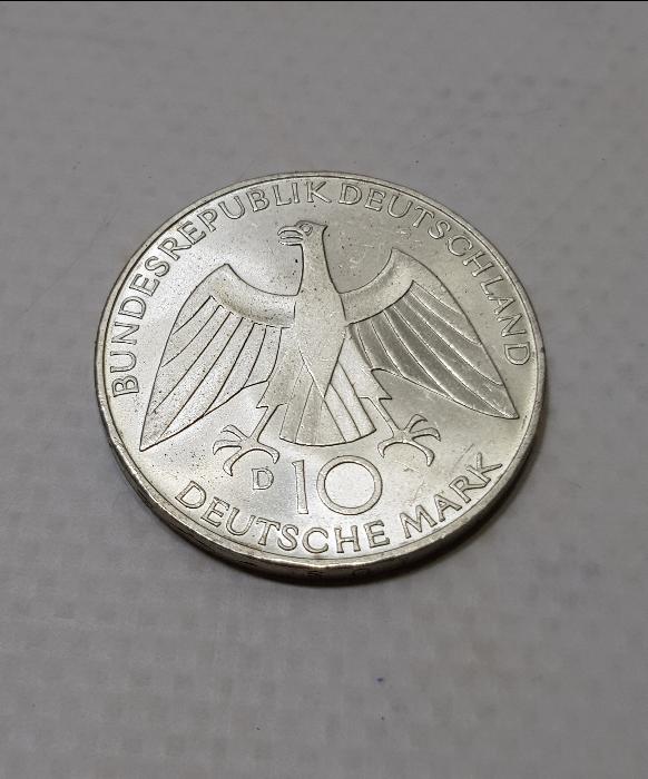 1972 MÜNİH OLİMPİYATLARI HATIRA PARA GÜMÜŞ 10 MARK