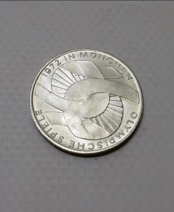 1972 MÜNİH OLİMPİYATLARI HATIRA PARA GÜMÜŞ 10 MARK