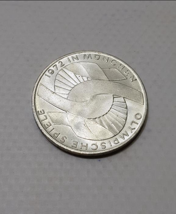 1972 MÜNİH OLİMPİYATLARI HATIRA PARA GÜMÜŞ 10 MARK