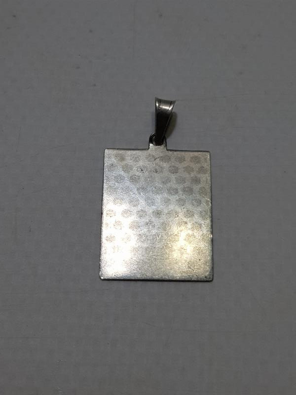 AYET-EL KÜRSİ YAZILI GÜMÜŞ KOLYE UCU