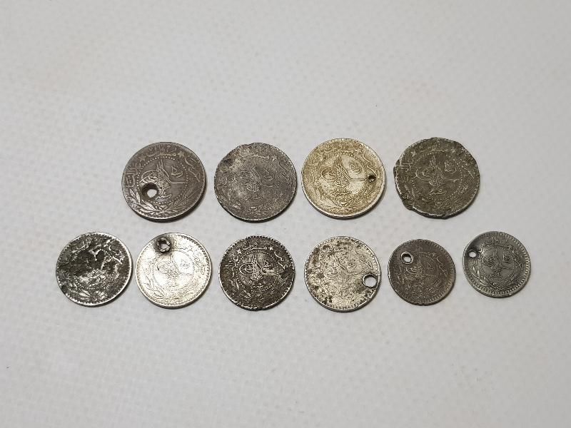 SULTAN MEHMET REŞAD DÖNEMİ MADENİ PARA LOTU