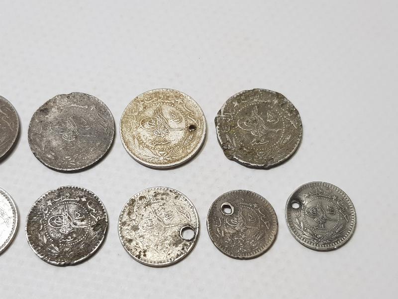 SULTAN MEHMET REŞAD DÖNEMİ MADENİ PARA LOTU