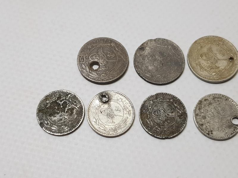 SULTAN MEHMET REŞAD DÖNEMİ MADENİ PARA LOTU