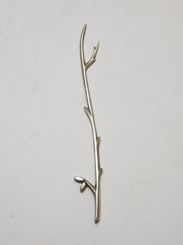 ANTİKA GÜMÜŞ LİMON ÇATALI