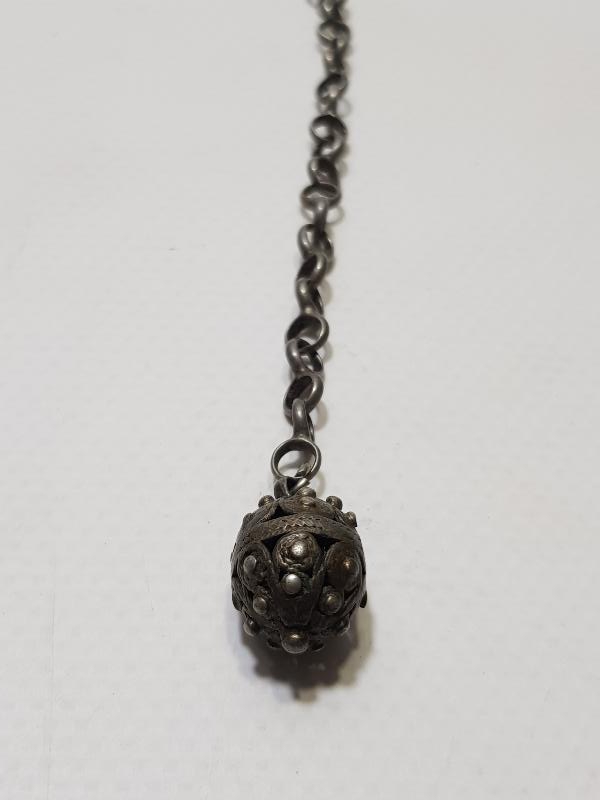 OSMANLI DÖNEMİ GÜMÜŞ TESPİH PÜSKÜLÜ