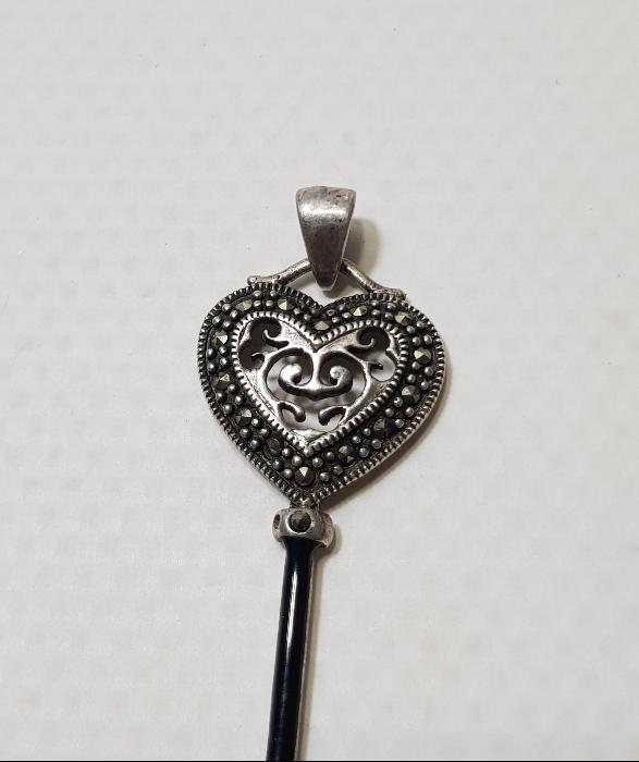 ANAHTAR FORMLU GÜMÜŞ ŞANS KOLYE UCU