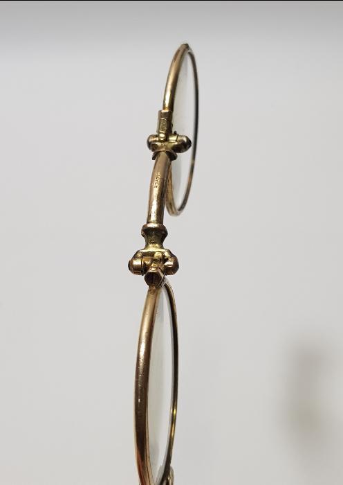 OSMANLI DÖNEMİ ALTIN KAPLAMA OKUMA GÖZLÜĞÜ - OPERA GÖZLÜĞÜ