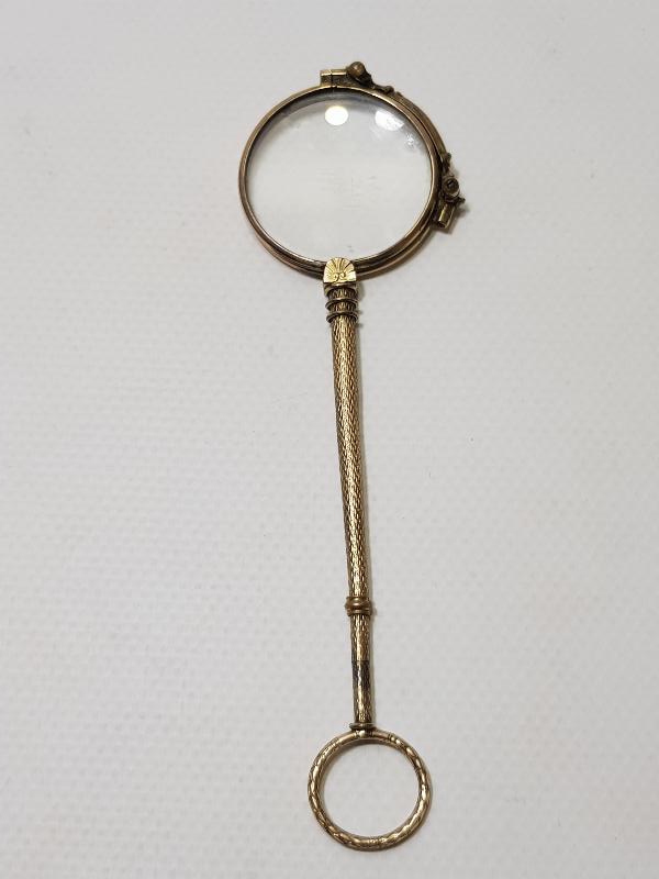 OSMANLI DÖNEMİ ALTIN KAPLAMA OKUMA GÖZLÜĞÜ - OPERA GÖZLÜĞÜ