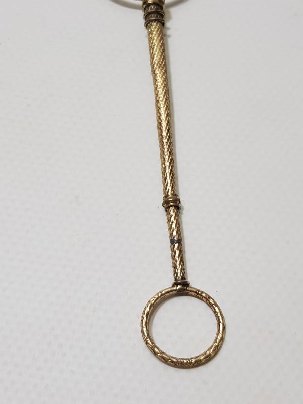 OSMANLI DÖNEMİ ALTIN KAPLAMA OKUMA GÖZLÜĞÜ - OPERA GÖZLÜĞÜ