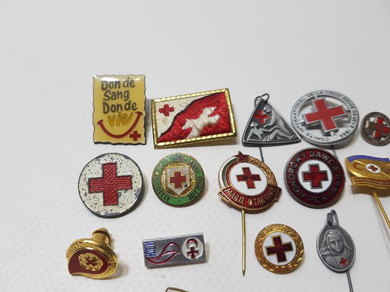 HAZIR KOLEKSİYON - MİNELİ KIZILHAÇ VE KIZILAY ROZET LOTU