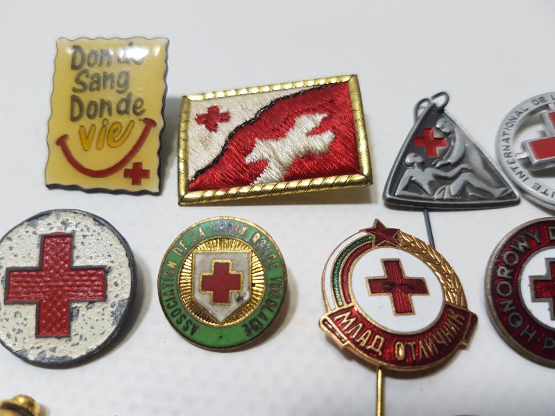 HAZIR KOLEKSİYON - MİNELİ KIZILHAÇ VE KIZILAY ROZET LOTU