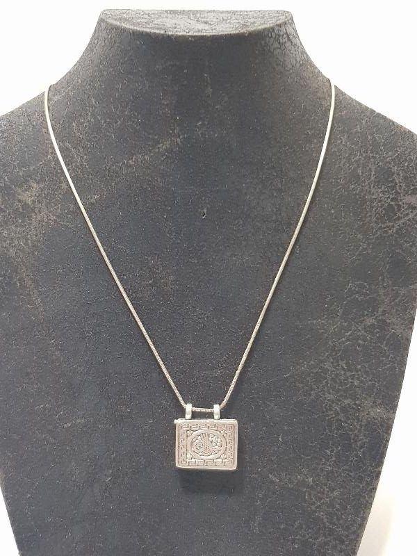 OSMANLI TUĞRALI GÜMÜŞ KOLYE