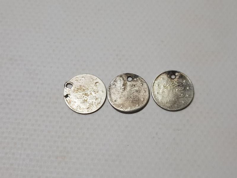 OSMANLI GÜMÜŞ 2 KURUŞ LOTU - SULTAN ABDÜLHAMİD DÖNEMİ