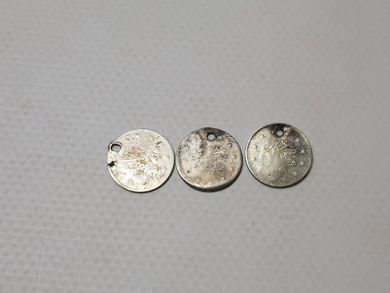 OSMANLI GÜMÜŞ 2 KURUŞ LOTU - SULTAN ABDÜLHAMİD DÖNEMİ