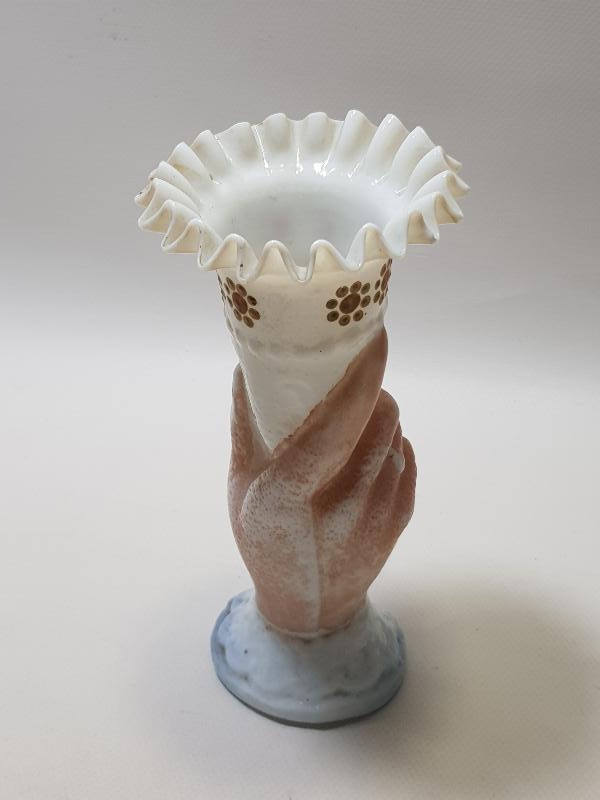 OSMANLI DÖNEMİ OPAL HANIMELİ VAZO