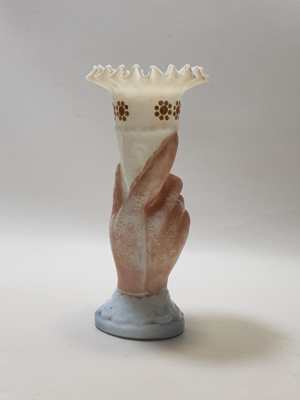 OSMANLI DÖNEMİ OPAL HANIMELİ VAZO